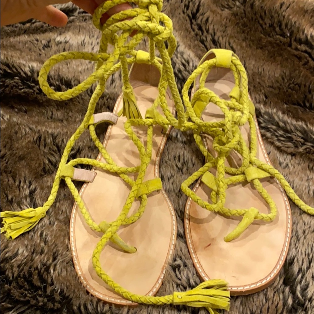 Joie Greek suede sandals